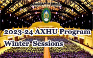 2023-24 AXHU Winter Program Sessions
