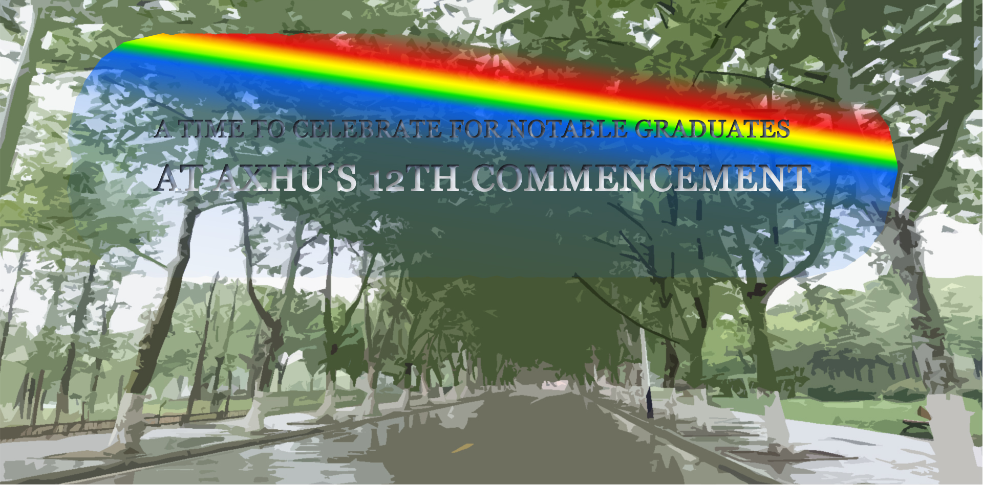 Banner 2023 AXHU Commencement