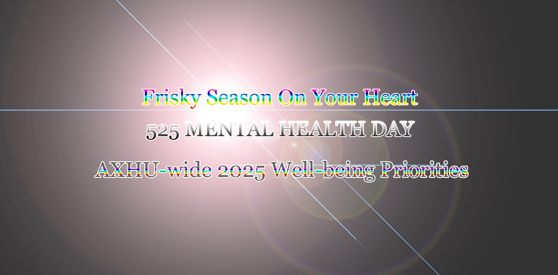 AXHU-wide 2025 Wellness Actions